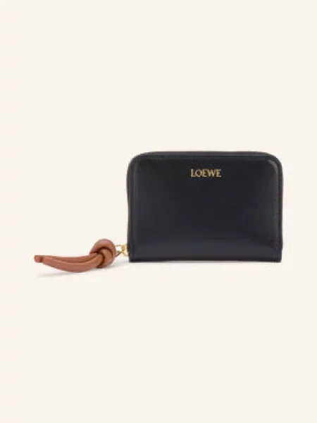 Loewe Peněženka / zlatá / hnědá černá