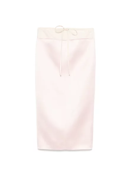 Maksi spódnica maxi Khaite różowa