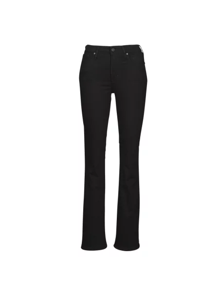 Kavbojke na zvonec Levi's® z visokim pasom črna