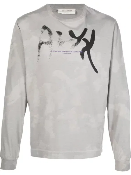 Tricou 1017 Alyx 9sm cu imagine lung gri