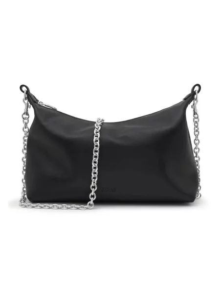 Tous geantă de piele HOLD negru