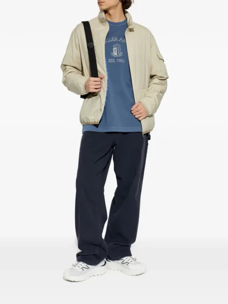 Tricou Moncler cu imagine albastru