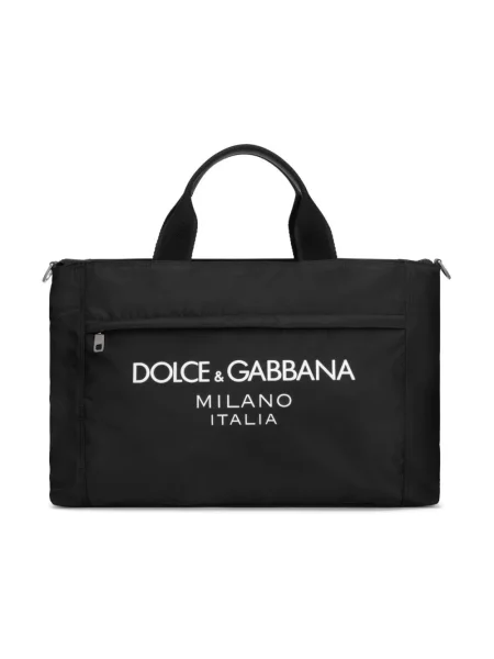 Torebka Dolce And Gabbana z autografem czarna