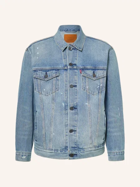 Levi's® Džínová Bunda Relaxed Fit Trucker 28 med indigo worn in