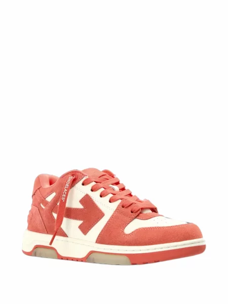 Sneakerși Off-white business alb