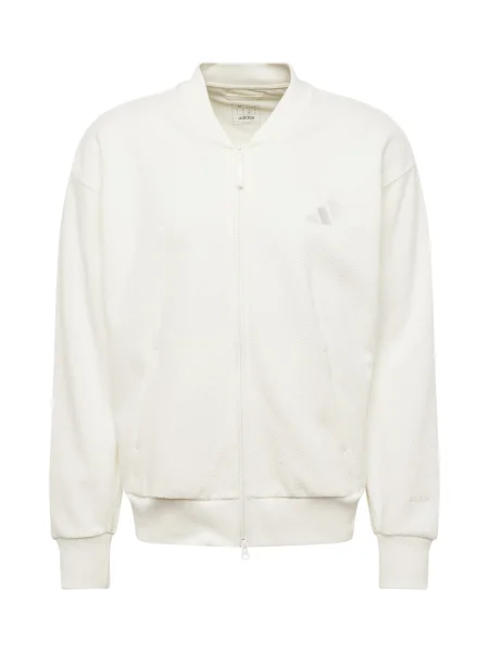 Trening Adidas Sportswear din material terry alb