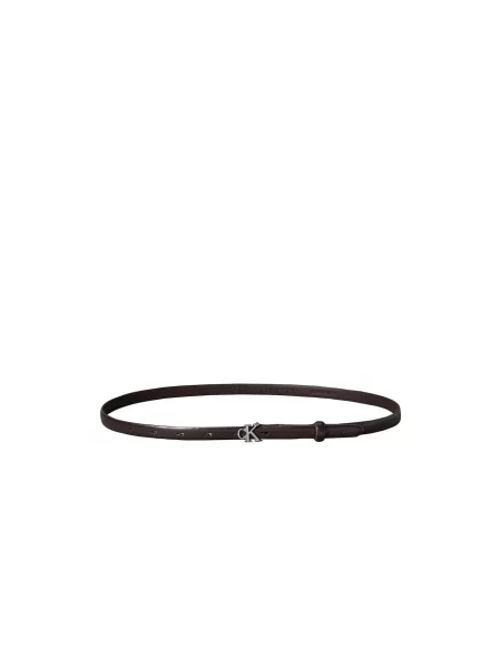 Calvin Klein Opasky tmavohnedá čierna