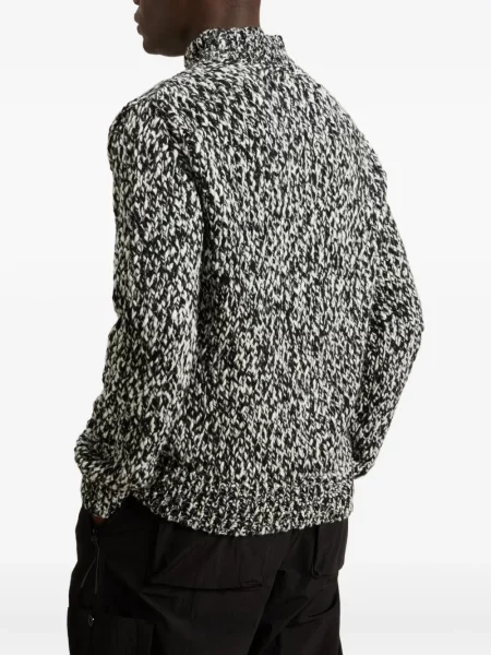 Pulover de lână Woolrich de lână negru