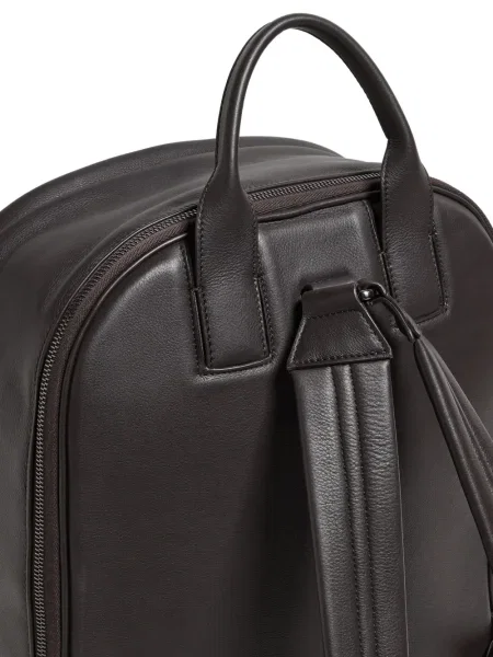Rucsac Zegna din piele maro