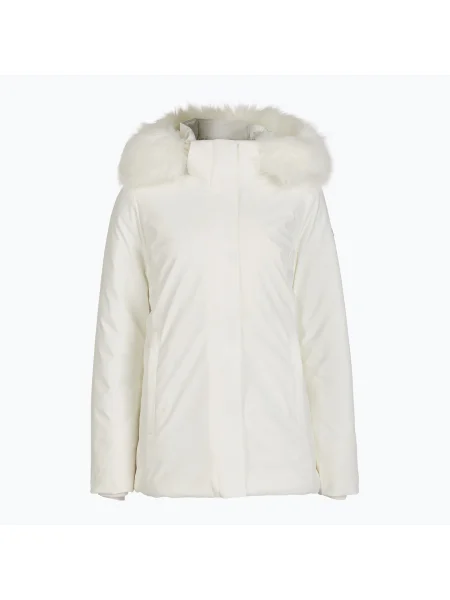 Geacă cu izolare pentru femei CMP Zip Hood Synthetic Fur b.co gesso/blue ink albastru