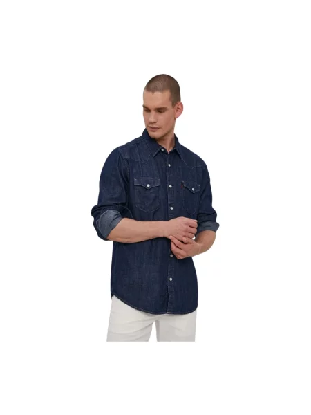 Levi's® Koszula Jeansowa Barstow Standard Fit blau niebieska