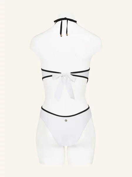 Max Mara Beachwear Strój Kąpielowy Wiązany Na Szyi Casilda weiss biały
