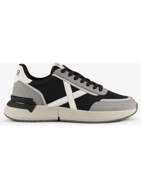 Buty do biegania Munich Versus czarny szary beżowy 36 biały