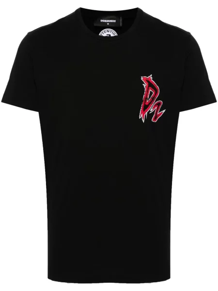 Tricou Dsquared2 cu imagine negru