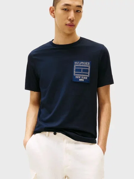 Футболка Tommy Hilfiger синя