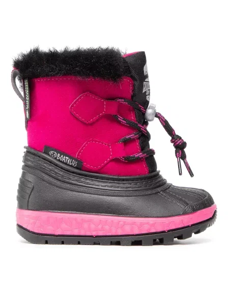 Čizme za snijeg Boatilus Kd Joggy Sint Leather Boot ružičasta