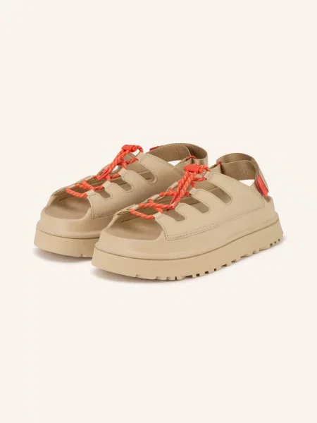 Ugg Sandały Na Platformie Goldenglow Toggle beige beżowe