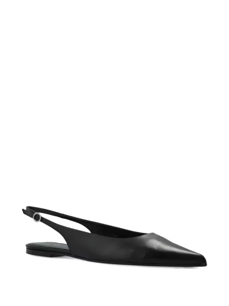 Pantofi cu toc Aeyde fără toc negru