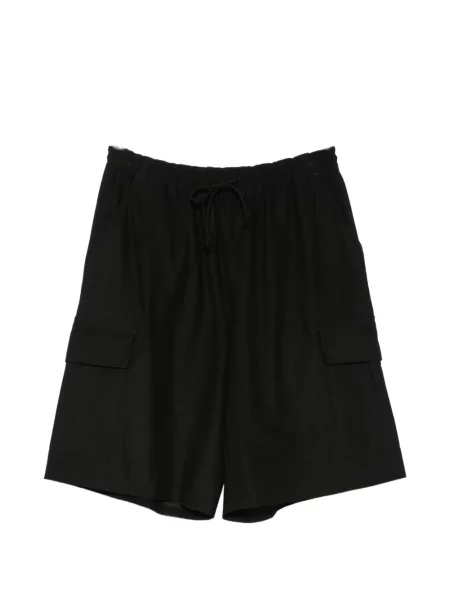 Pantaloni scurți cargo Comme Des Garçons Homme cu cordon negru