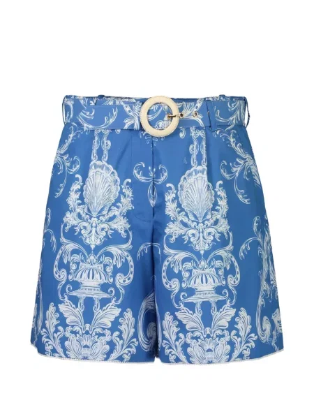 Pantaloni scurți Borgo De Nor cu imagine albastru