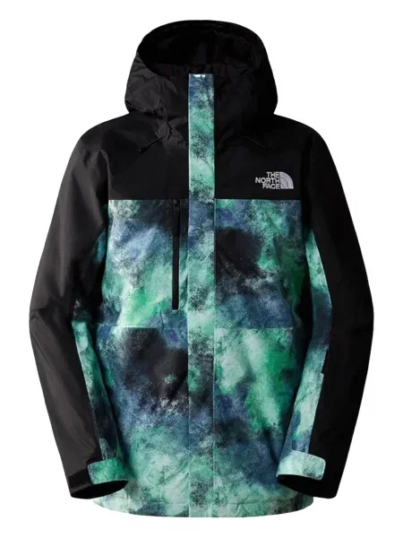Geacă The North Face cu glugă negru