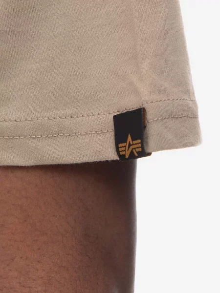 Μπλουζάκι Alpha Industries Basic T-Shirt μπεζ