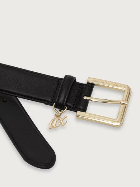Armani Exchange ремінь зі штучної шкіри