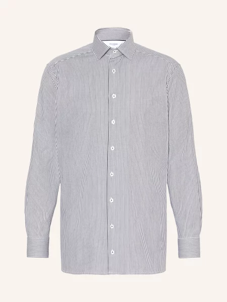 Olymp Košile Luxor Modern Fit šedá bílá