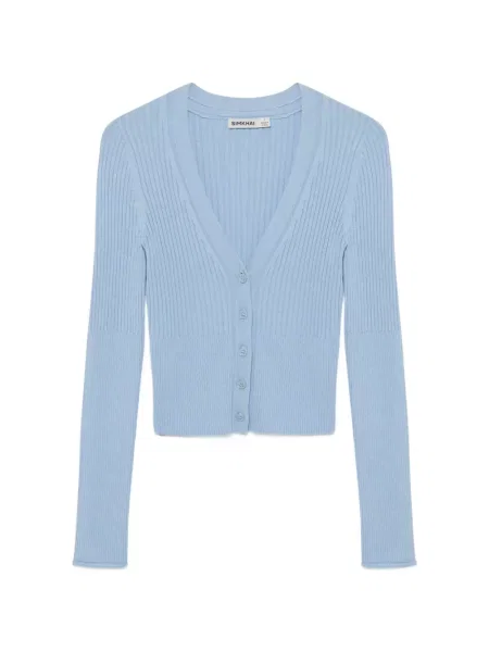 Cardigan Simkhai cu nervuri albastru