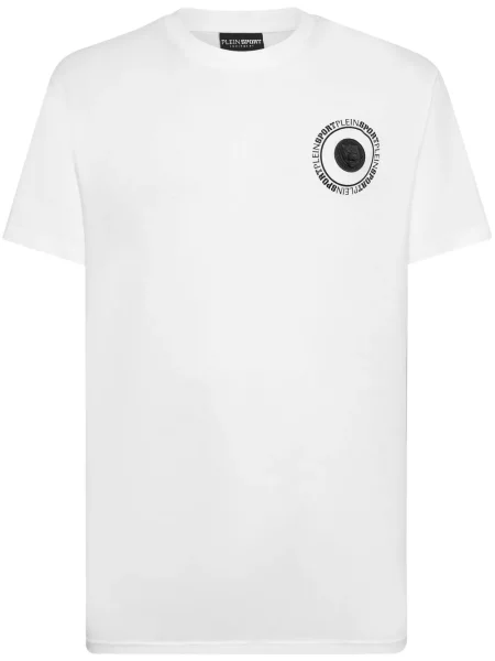 Риза Plein Sport с принт с тигров принт бяло