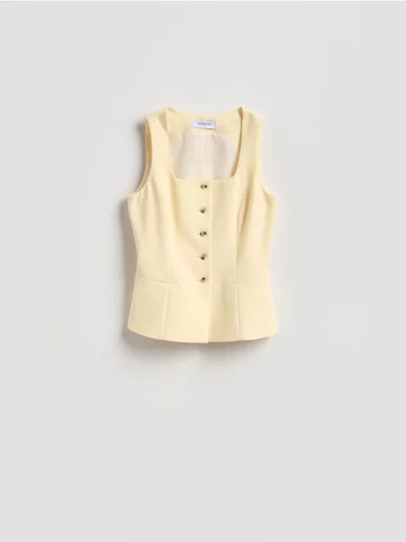 Vestă Reserved galben