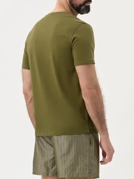 Футболка Emporio Armani зелена