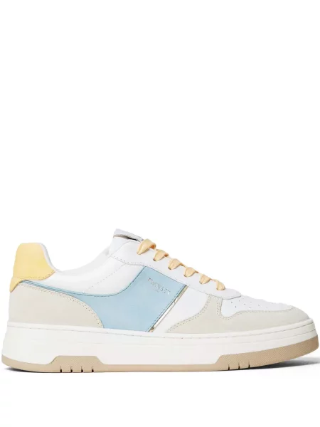 Sneakerși Twinset din piele alb