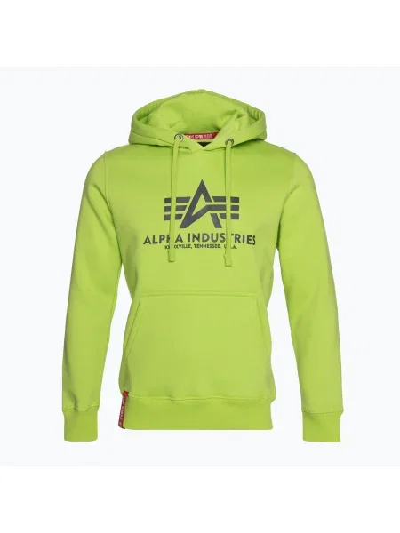 Alpha Industries мъжки суитшърт basic hornet green зелено