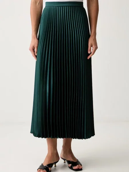 Weekend Max Mara fustă plisată WKDNICCHIA verde