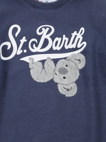 Bluza dziecięca Mc2 Saint Barth niebieska
