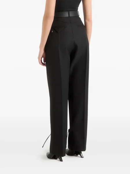 Pantaloni Manière De Voir plisate negru