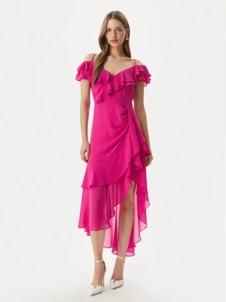 Morgan Rochie cocktail roz