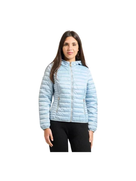 Kurtka z kapturem Yes Zee z kapturem niebieska