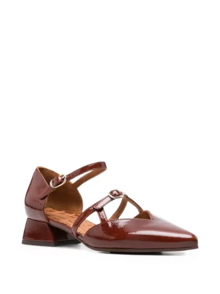 Pantofi loafer Chie Mihara cu cataramă maro
