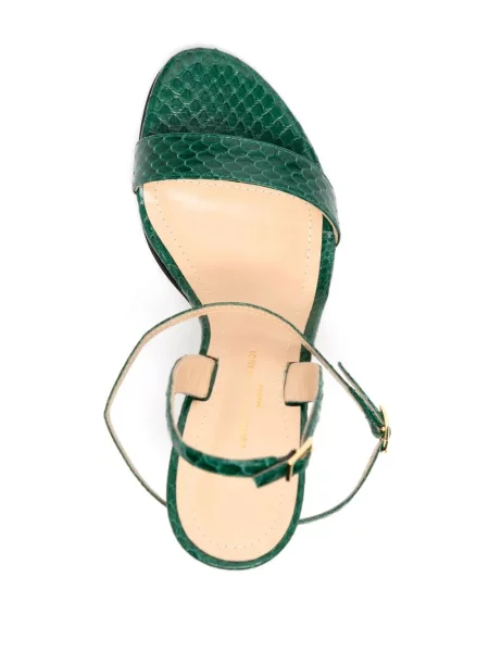 Sandale Jennifer Chamandi din piele verde