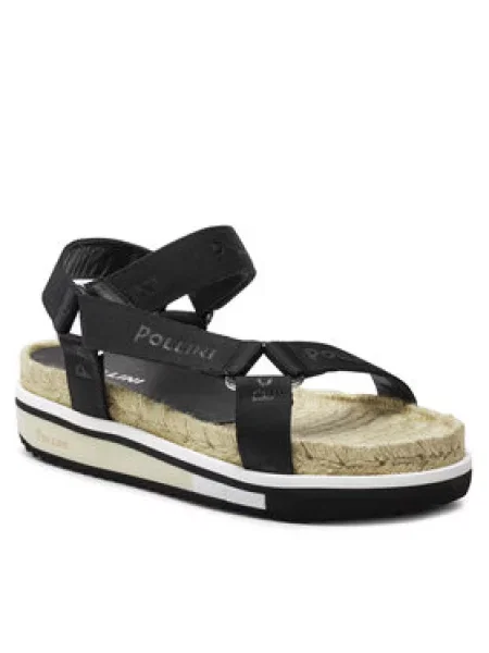Pollini Espadrilky černá