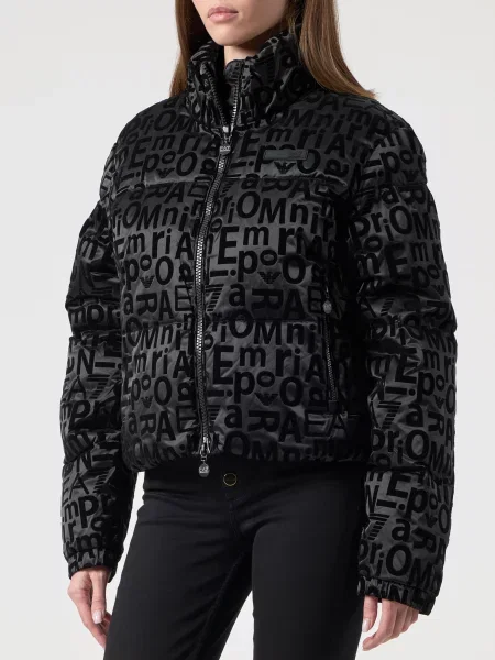 Куртка Ea7 Emporio Armani чорна