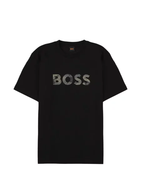 Tricou Boss cu imagine negru