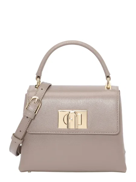 Geanta de piele Furla maro
