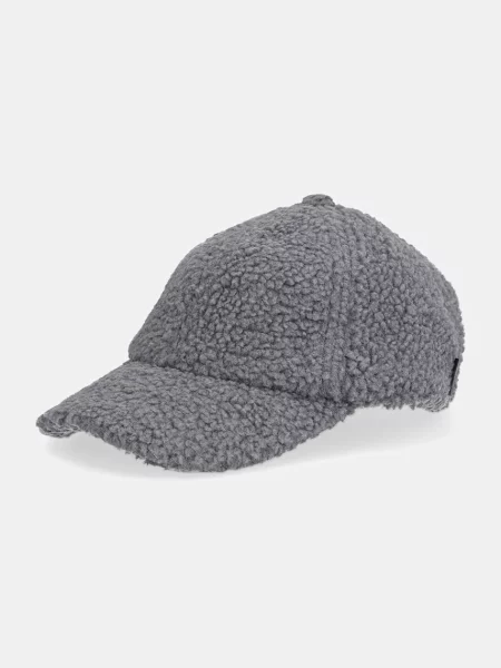 Шапка с козирка Rains Fleece Cap сиво