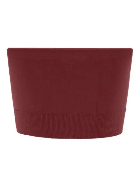 Sutien bandeau Wolford fără bretele roșu