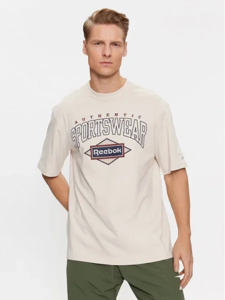 Tričko Reebok Classic béžová
