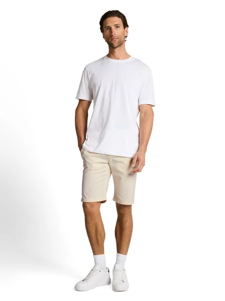 TOM TAILOR Pantaloni eleganți lână alb