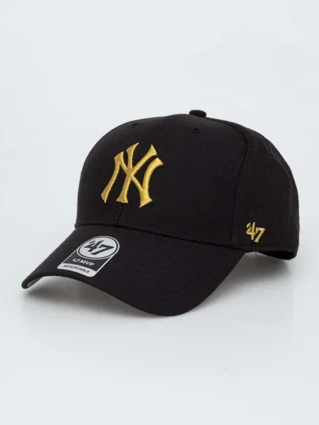 Kšiltovka MLB New York Yankees s aplikací černá